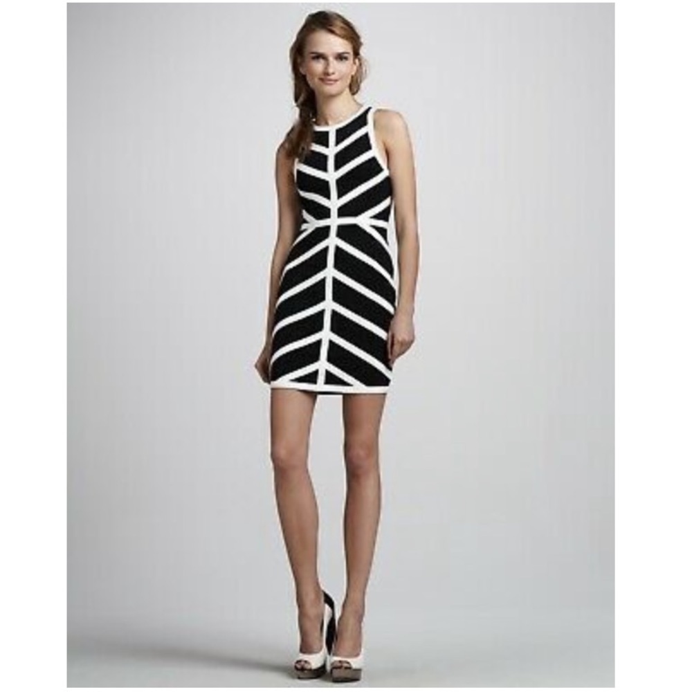 Talulah Wizard Geometric Contrast Dress